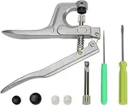 Snap Pliers for Crafts Clothing, Hand-held Pliers Tool for Snap Plastic, Snap Button Fastener Press Attacher Punch for T3 T5 T8 Snaps