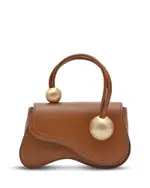 Cult Gaia Kazia Leather Nano Crossbody Bag