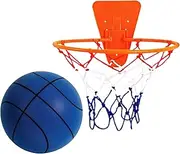 Indoor Soundball Basketball, Silent Training Ball, Silent Indoor Basketball, Soft Basketball Without Sound for Silent Dribbling and Indoor Training