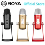 BOYA BY-PM700 Live Streaming Condenser USB Microphone for PC Smartphone Computer