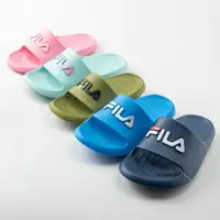 在飛比找樂天市場購物網優惠-FILA 斐樂 兒童 繽紛色彩 兒童拖鞋 2-S432W 系