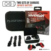 Plugfones Sovereign Duo Bluetooth OSHA CERTIFIED Earplugs with Earphone shooting