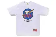 A Bathing Ape Men's T-Shirt 2024 FW Model SPACE APE HEAD Motif Fast Ship Japan