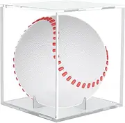 Clear Acrylic Display, Display Case Stand, Acrylic Display Case, Storage Box Showcase,Baseball Holder Display Case - Showcase Autograph Ball Protector For Birthday,