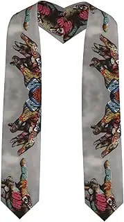 [EdWal] Graffiti Hand print Graduation Stole and Sash Class for Unisex Adult Honor Stole Honor Stole of 2025