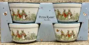 Zrike Beatrix Potter Peter Rabbit Ramekin Bowls / Appetizer Bowls Set 4