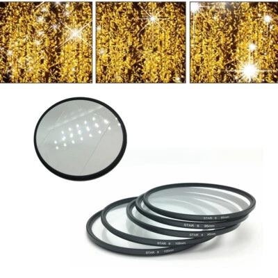 95 105 mm 4/6/8 Line Star Filter Lens Filter for Canon Nikon Pentax Sigma Lenses