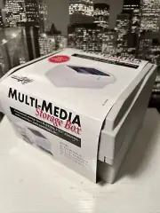 Vintage Computer City Multi Media Storage Box CD-rom Diskettes Cartridges NEW