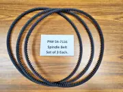Spindle Belt Set of 3 Each as Compared to Haas® PN# 54-7131 / 93-54-7131