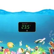 Fish Tank Thermometer Aquarium Temperature Alarm Monitoring Tool Mini Digital...
