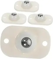 4pcs Self-Adhesive Mini Caster Wheels Appliance Rollers with Swivel Design for Smooth Mobility for Kitchen Appliances Furniture