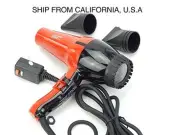 NEW PROFESSIONAL HAIR BLOW DRYER NANO IONIC SUPERTURBO 2000 WATT