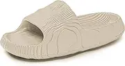 [Negash] Cloud Slides for Men and Women, Pillow Slippers with Anti-SlipThick Sole, Comfortable EVA Foam Recovery Sandals for Indoor and Outdoor