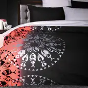 Navajo Black Quilt Cover Set