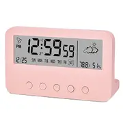 Digital Alarm Clock With Countdown,Weather And Night Light