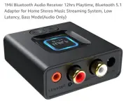 1Mii Bluetooth Audio Receiver 12hrs Playtime, Bluetooth 5.1 Adapter for Home...