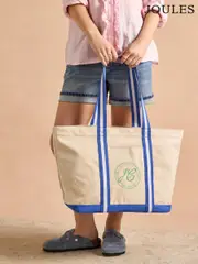 Joules Cream Boat Club Tote (F03473) | $104