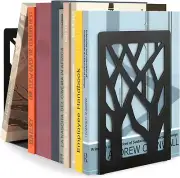 Book Ends Tree Design Modern Bookends for Shelves, Non-Skid Bookend, Heavy Duty