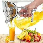 Fruit Squeezer M l Juicer Lime Citrus O n Handheld Squeezer Juicer Silver One Size
