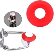 Swing Flip Top Bottle Gasket, Premium Silicone 25Pcs Red Gaskets Non- Soft Beer Bottle Seals, Home Brewing for Swing Flip Top Bottle Beer Bottle Winery