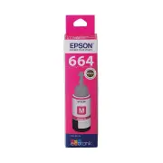 Epson T664 Magenta EcoTank 664 Ink Toner Bottle C13T664392 Genuine Original
