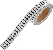 GAXIRE Industrial Arrow Direction Tape for Pipe Identification Adhesive Safety Marking for Fire Stations and Chemical Plants Grey