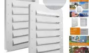 Shipping Containers Vents with Screens, Increase Air shipping container vent