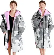 [WHITE WATER] | Kids Hard-Shell Waterproof Changing Robe | Windproof, Quick Dry, Sherpa Fleece Lining | Available in 5 Colours