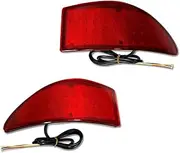 Car Tail Rear Bumper Reflector Lights Tail Brake & Rear Fog LampsTurn Light for IS250 IS350 2006 2007 2008 2009 2010 2011 2012 2013 (Color : 1)