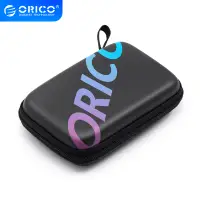 在飛比找PChome24h購物優惠-ORICO 3C隨行包/2.5吋行動硬碟夾層防震收納包(大)