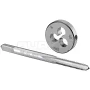 No 6-40 UNF Tap and Die Set Right Hand, 6 x 40 UNF Thread Tap and Round Die