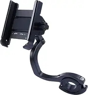 Bike Phone Bracket Heightened Rearview Mirror Mobile Phone Stand Durable Holder for Cycling Portable Design for Easy Carrying Compatible with Bikes