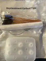 Replacement Earbud Tips With Cleaning Tools 3 Pairs S/M/L