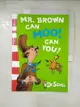 【書寶二手書T3／少年童書_KP2】Dr. Seuss Blue Back Book: Mr. Brown Can Moo! Can You?_Dr. Seuss