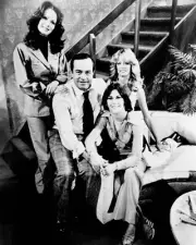 Charlie's Angels Jaclyn Smith David Doyle Kate Jackson Farrah Fawcett 5x7 photo
