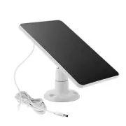4W 5V Solar Panel Micro USB+Type-C 2in1 Outdoor Solar Cells Charger Solar Panels for Security Camera/Small Home Light Sy