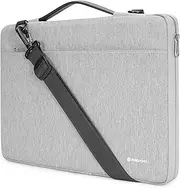NIDOO 10/11.6/12.5/13.3/14 / 15.6 Inch Laptop Sleeve Case Briefcase Handbag, Dark Gray/Blue/Red