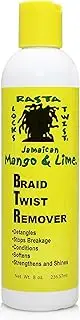 Jamaican Mango and Lime Braid Twist Remover, 8 Ounce (Pack of 6)