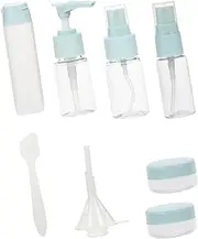 OFFIGAM Refillable Toiletry Bottles Set Piece Travel Bottles Atomizer Leakproof Portable for Outdoor Daily Use