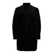 [Yohji Yamamoto] Velveteen Round Hem Shirt