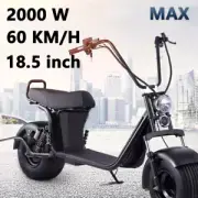 2024 Electric Scooter E-Motorbike 2000W 60KM/H 60KM 18.5 Inch 60V E-Bike