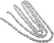TOGEVAL Electroplating Bicycle Chain Link Speed Wear Resistant Bike Chain for Road Mountain Bicycles Lightweight Design for Smooth Performance