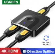 Ugreen 4K HDMI DP Displayport Splitter Amplifier 1 In 2 Out Video Duplicator HD