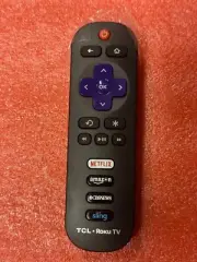 NEW OEM Genuine TCL ROKU TV Remote Control - NETFLIX AMAZON CBS NEWS SLING