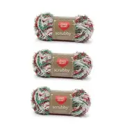 Yarn - of 85g/3oz - Polyester - 4 Medium (Worsted) - 78 3 Pack Jolly Scrubby