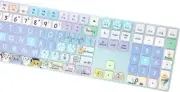 Cover Skin for 2017/2018 Apple iMac Wireless Magic Keyboard w Silicone Keyboard
