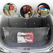 Envelope Style Trunk Mesh Cargo Net for Hyundai Santa Fe SE SEL 2021-2023 - Car Accessories - Premium Trunk Organizers and Storage - Cargo Net for SUV - Vehicle Carrier Organizer for Hyundai Santa Fe