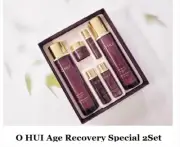 O HUI Recovery 2set Anti-aging Toner Emulsion Skin Care Moisturise Wrikles