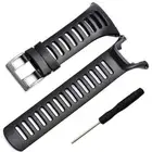 For SUUNTO Ambit3 PEAK/Ambit 2/1 Soft Black Rubber OEM Watch Band Strap