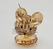 SWAROVSKI EMPLOYEE REPLICA MOUSE GOLDEN SHADOW 5244443 MINT BOXED RETIRED RARE